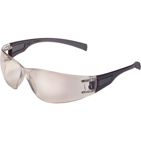 GLOBAL INDUSTRIAL Frameless Safety Glasses, Scratch Resistant, Indoor/Outdoor Lens 708119IO